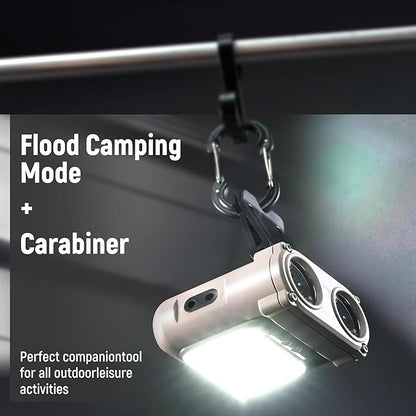 Hopedone LED Hard Hat Light, 800Lumens Rechargeable Dimmable Clip on Cap Lights - Image 6