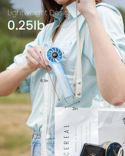 Gaiatop Portable Mini Fan, 3 Speed Handheld Fans - Image 4