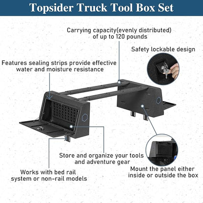 Hooke Road Topsider Truck Bed Tool Box - Image 6