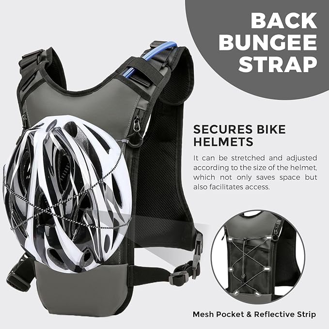 Criuage USA Original Patent Running Hydration Vest Backpack, Lightweight Chest - Image 3