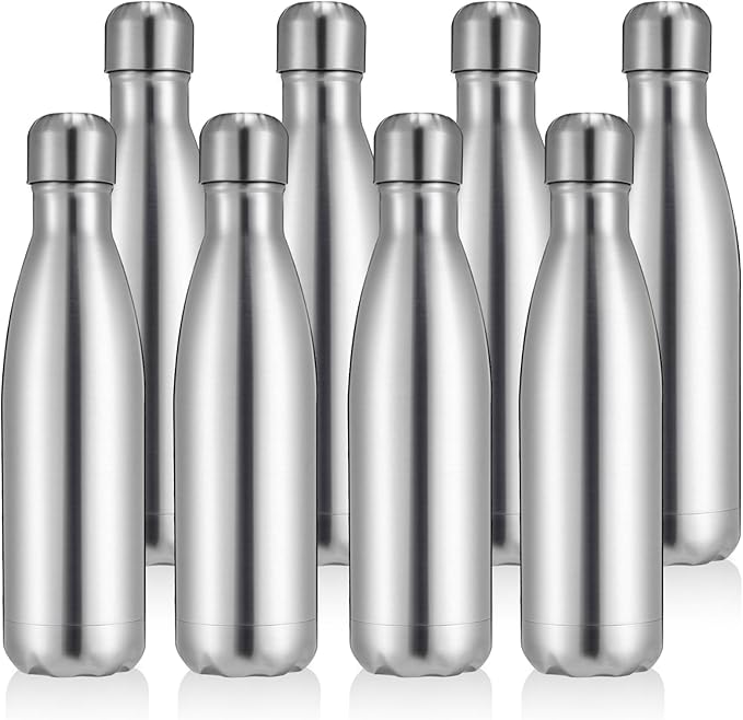 Volhoply 17oz Stainless Steel Water Bottles Bulk, Leakproof Insulated Metal by LiveFully%EF%BC%8CDrinkFreely%E2%80%94KeepGoingwithVolhoply%EF%BC%81