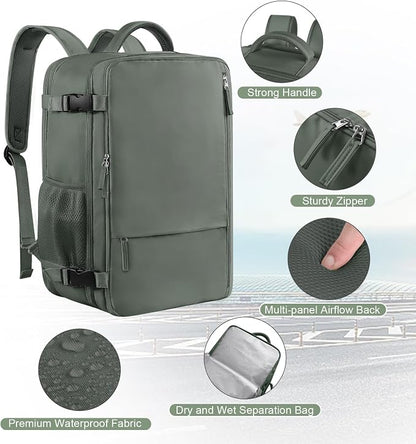 Sinaliy Large Expandable Travel Backpack - Image 5