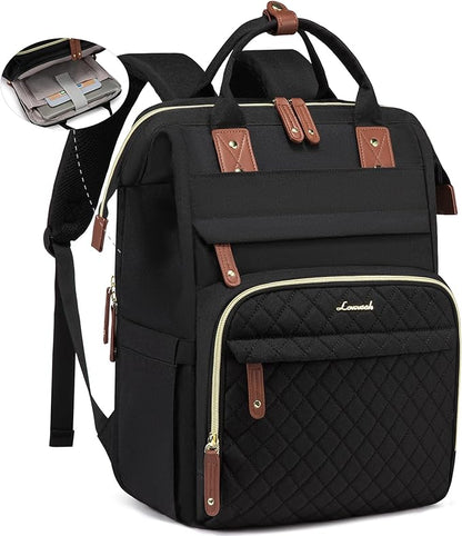 LOVEVOOK Laptop Backpack for Women, 15.6'' Waterproof Nurse Bag Teacher Work by LOVEVOOK