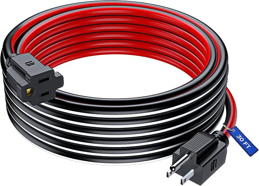 Maximm Heavy Duty 30 ft Extension Cord ETL Listed by MaximmCable