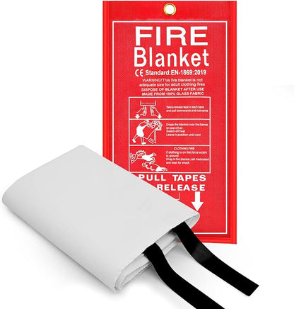 FJNATINH Fire Blankets Emergency by HOMEKITCHENTOOL