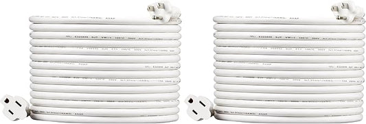 Amazon Basics Indoor Extension Cord, 3 Prong Outlet Extender Power Cord by AmazonBasics