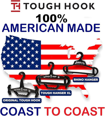 Tough Hook Original Multipurpose Heavy Duty Hanger, USA Made, 200 lb Capacity - Image 2