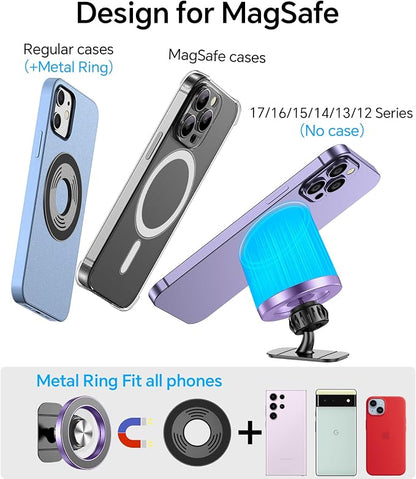 Kaistyle for Magsafe Car Mount【20 Strong Magnets】Magnetic Phone Holder for Car - Image 7