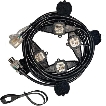 25FT Power Extension Cord by oviitech