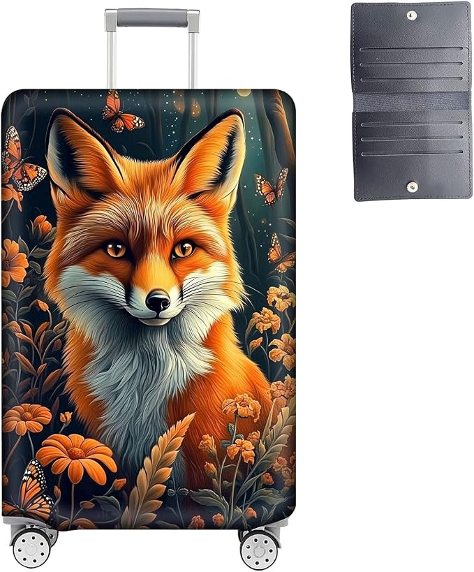 Luggage Cover Protector for 26-28 Inch Suitcases, TSA Approved Elastic Travel by Unknown