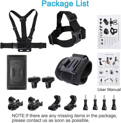 Accessories Kit for Insta360 One X5/X4/X4 Air/X3/X2, One R, X and GoPro Hero 9 - Image 9