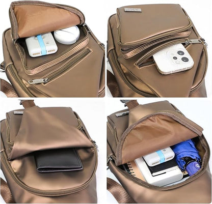 AMJ Crossbody Sling Bag Men Women, Casual Shoulder Backpack, Chest Daypack - Image 5