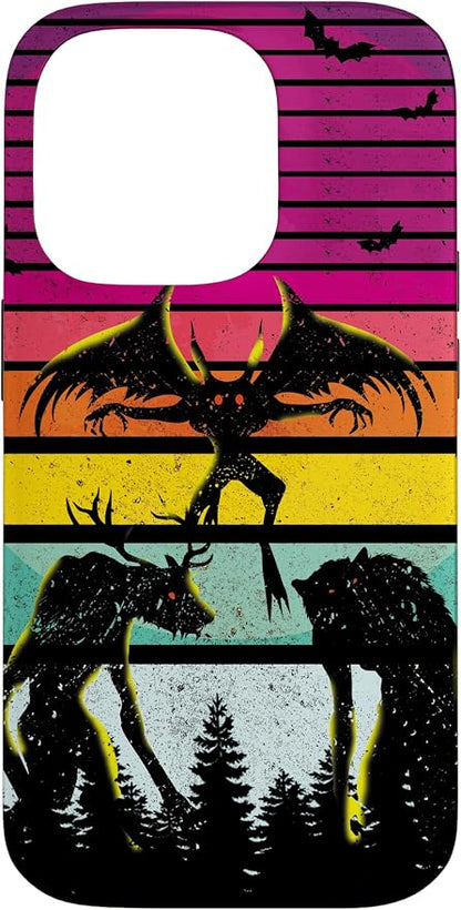 Cryptkin Cute Mothman Cryptid Map Case by Unknown
