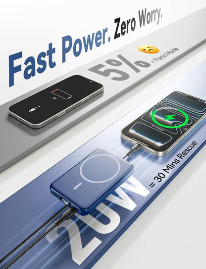 Aobbow Magnetic Portable Charger, 10000mAh - Image 3