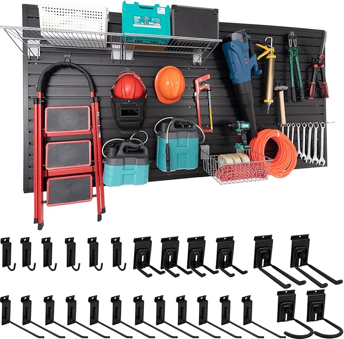 FRAYSCENT Slat Wall Paneling Garage Slat Wall Storage Systems Slatwall Panels by FRAYSCENT