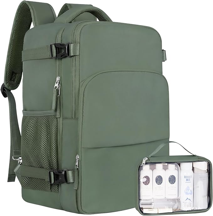 Sinaliy Personal Item Backpack, Carry on Travel Backpack by Sinaliy