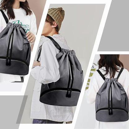 Hoedia Sports Drawstring Backpack - Image 8