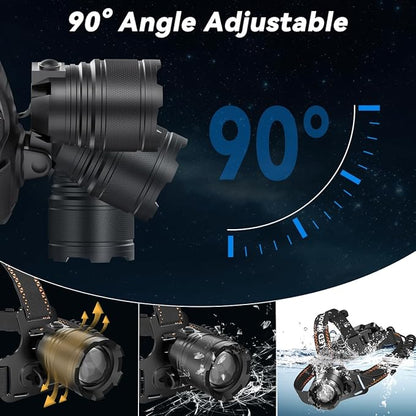 KYEKIO 3Pack Rechargeable Headlamps - Image 4