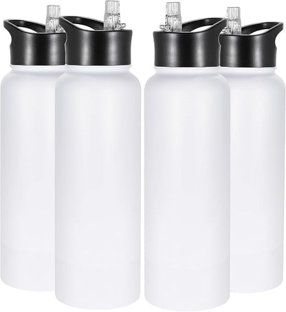 VEGOND 40 oz Insulated Water Bottle Bulk Stainless Steel Metal Water Bottles by VEGOND