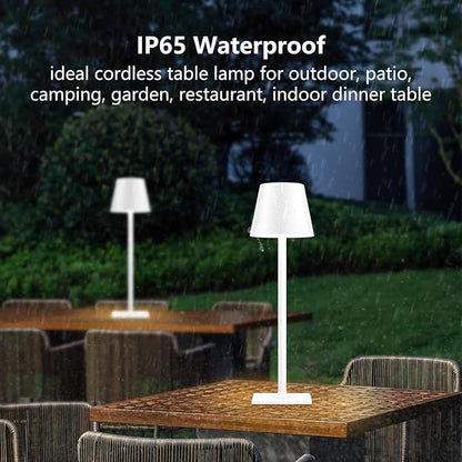 Fizrice Cordless Table Lamp Rechargeable Lamps: 6000mAh Battery Operated Table - Image 6