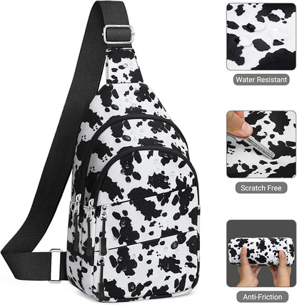 Tuwubi Crossbody Bags for Women, Sling Bag for Men, Small Hiking Backpack Anti - Image 5