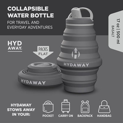 HYDAWAY 17oz Collapsible Water Bottle - Image 2