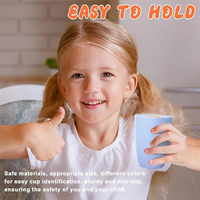 Homienly Water Cups Wheat Straw Drinking Glasses Cups 12oz Unbreakable Cups - Image 7