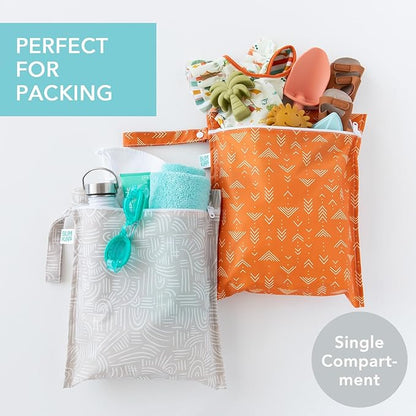 Bumkins - Waterproof Wet Bag - For Baby, Swim Suit, Cloth Diapers, Pump Parts - Image 2