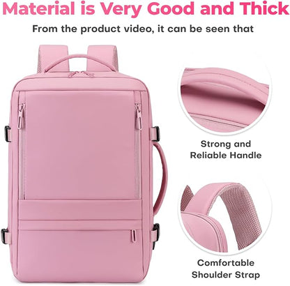 Rcrirth Travel Backpack for Women | Expandable Carry On Backpack - Image 2