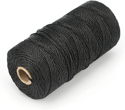 KINGLAKE 426 Feet Nylon Twine #36 Black Nylon String 2mm - Image 5