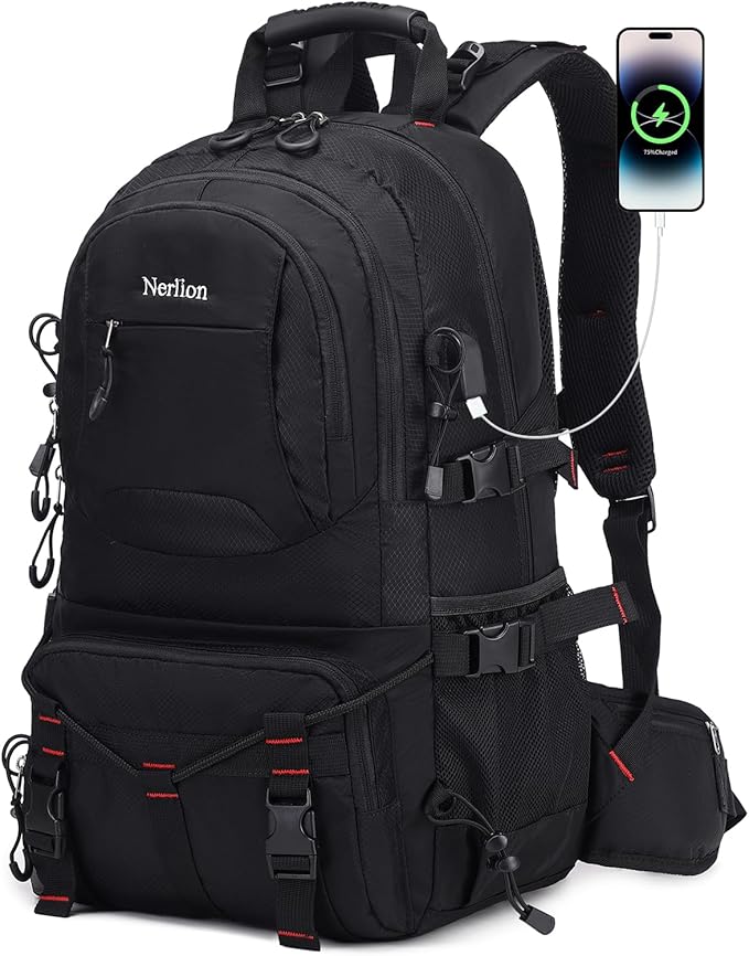 Nerlion 40L Hiking Backpack Travel Backpack by Nerlion