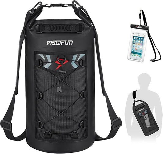 Piscifun Dry Bag, Waterproof Floating Backpack 10L/20L/30L/40L by Piscifun
