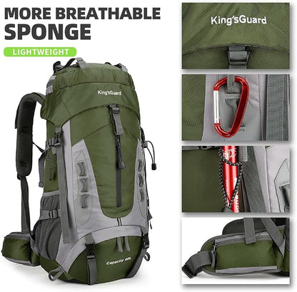 King'sGuard 60L Hiking Backpack - Image 3
