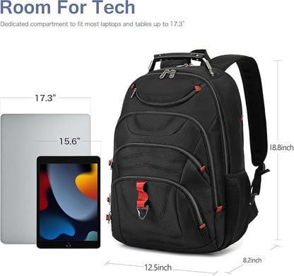 Boavan Laptop Backpack for men, 17.3 inch Laptop Bag - Image 2
