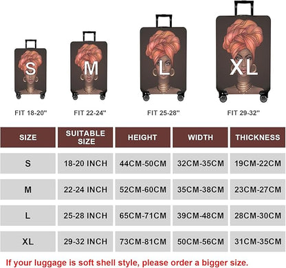 WUJIAONIAO Travel Luggage Cover Baggage Suitcase Cover Protector Skins 18-32 - Image 6
