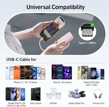 iWALK Mini Portable Charger 10, 22.5W USB-C Fast Charging Power Bank - Image 5