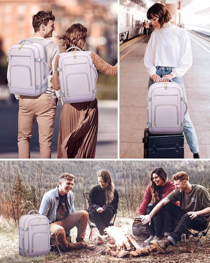 LOVEVOOK Travel Backpack For Women, 40L Carry On Backpack Flight Approved - Image 9