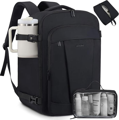 LOVEVOOK 50L Travel Backpack for Women & Men, Airline Approved Carry On Backpack by LOVEVOOK