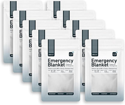 Altland 10 Pack of Emergency Blankets by Altland