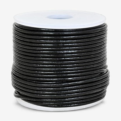 GENIQUE Real/Genuine Round Leather String Cord - Image 2