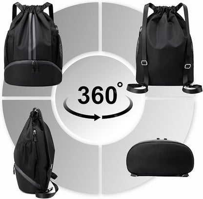 Hoedia Sports Drawstring Backpack - Image 7