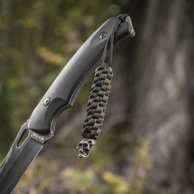 M-Tac Skull Knife Lanyard with Bead – Paracord Lanyard - Image 4