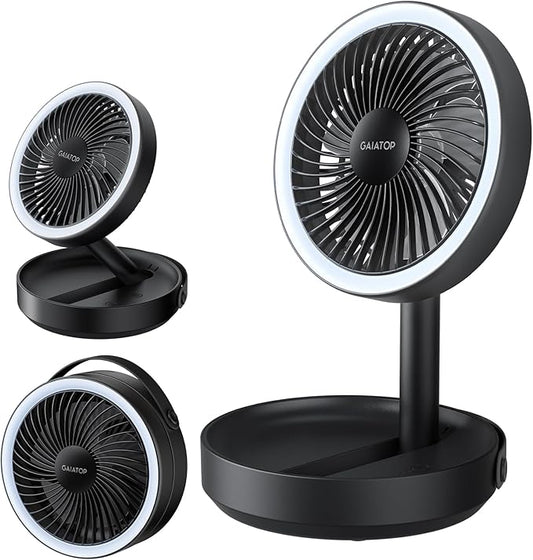 Gaiatop Foldable Small Desk Fan by GAIATOP