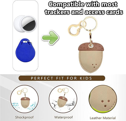 Leather Keychain Holder Case Compatible - Image 3