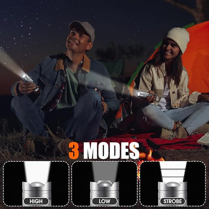 Fumete 20 Pieces LED Flashlight Mini 3 Mode Tactical Torch Small Water - Image 4