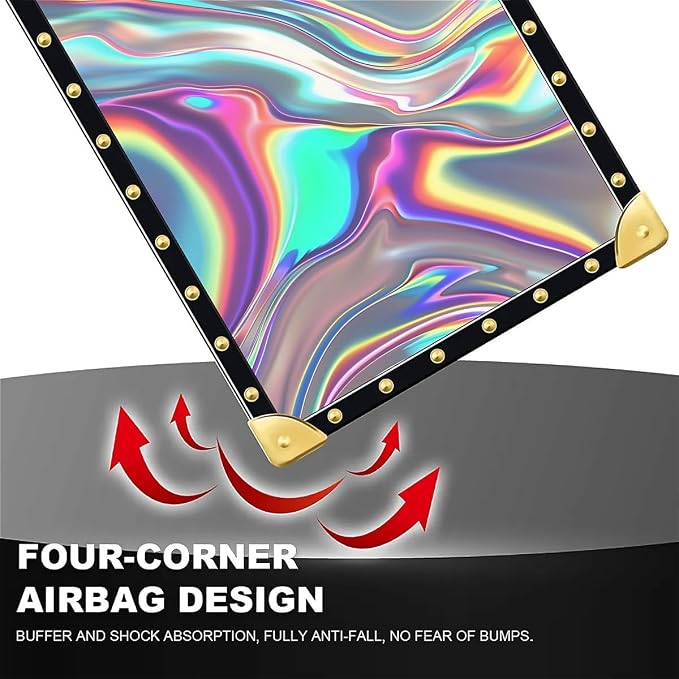 Compatible with iPhone 16 Pro Max Case, Holographic Abstract Iridescent - Image 7