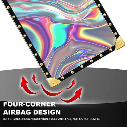 Compatible with iPhone 16 Pro Max Case, Holographic Abstract Iridescent - Image 7