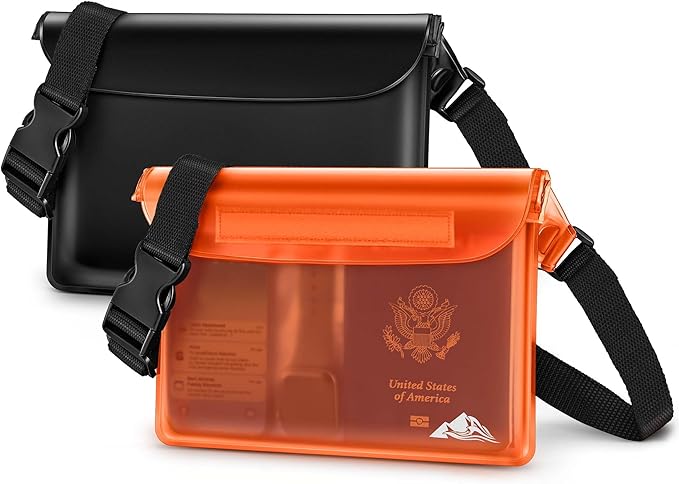 HEETA Waterproof Fanny Pack, Waterproof Pouch Dry Bag 2/3/4 Pack by HEETA