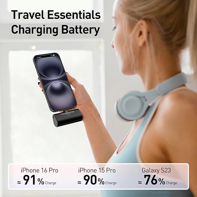 iWALK Portable Charger for iPhone 17/16/15 USB-C Small Power Bank 20W 4 - Image 5