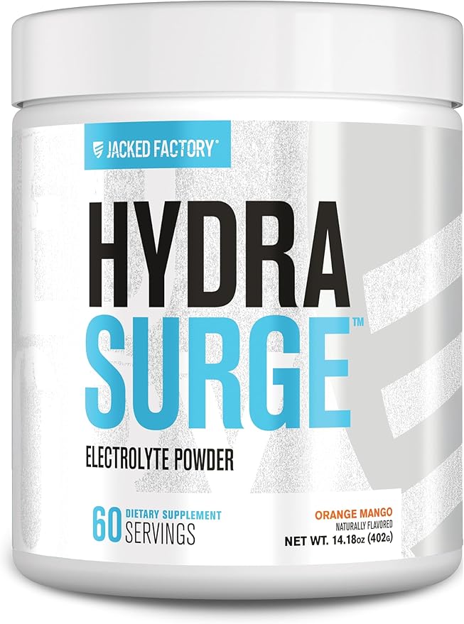 Jacked Factory HYDRASURGE Electrolyte Powder by JackedFactory